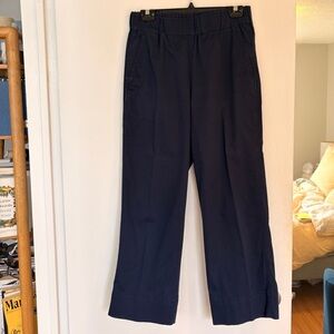 J. CREW | Navy blue pull-on trousers | Sz S
